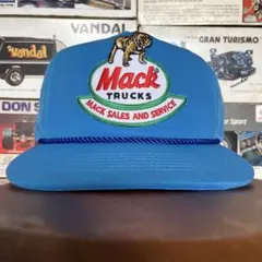 新品◾️キャップ◾️速乾ナイロン◾️ターコイズ◾️MACK trucks◾️トラッカー◾️