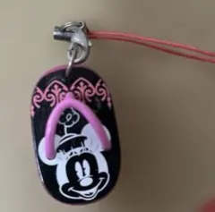 ミニーマウス　サンダル　キーホルダー