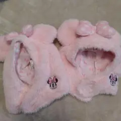 Disney　ミニー耳付きピンク帽子 52cm　2個セット