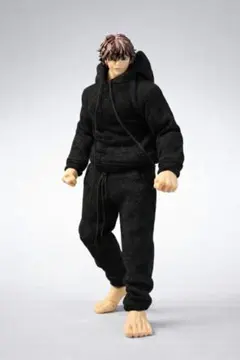 特売D黒　1/12フィギュア用　パーカー 服 素体 合成人間メガミデバイスのサムネイル