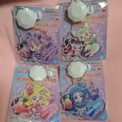 キミとアイドルプリキュア 光るストラップ 4種 全種セット コンプリート