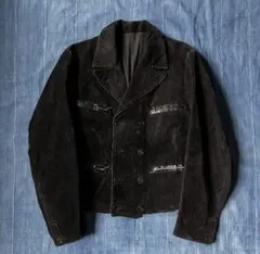 【30s〜40s】EURO コーデュロイ ダブルブレストジャケット オリジナル