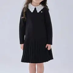 美品♥︎ケイトスペード　トドラーレースカラープリーツワンピース　セレモニー入園式