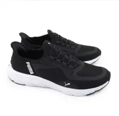 PUMA SOFTRIDE 27.5㎝ 黒 スリッポン【手をつかわずに履ける