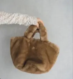 ファーバッグ ハンドバッグ