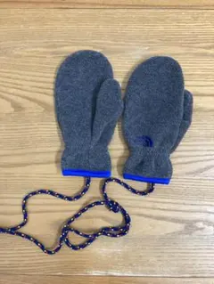 THE NORTH FACE グレー キッズ手袋 Lサイズ