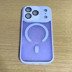 【新品】iPhone17Pro用スマホケース パープル シリコン製