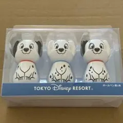 【新品】東京ディズニーリゾート 101匹わんちゃん ボールペンセット 黒3本のサムネイル