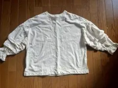 AMERICAN HOLIC オフホワイト 五分袖 カットソー L