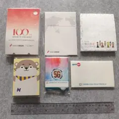 ノベルティ　メモ帳・付箋 セット