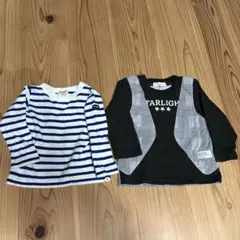 JUNKSTORE& earth 長袖Tシャツセット 90