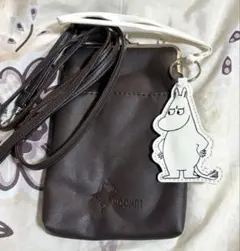 新品未使用　リンネル　付録　ムーミンスマホショルダー&バックチャーム