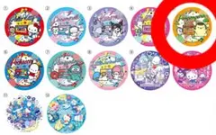 ポムポムプリン キラキラ BIG 缶バッジ サンリオ