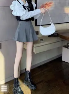 GRL ギンガムチェック柄ミニスカート