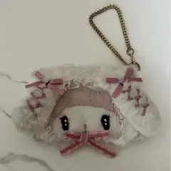 シ*◎様 月夜のメロクロ ぬいぐるみ ポーチ Amazon.co.jp: サンリオ(SANRIO) クロミ フェイス形ポーチ(月夜