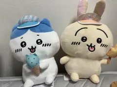 ちいかわ一番くじスイーツショップ うさぎアイスクリームぬいぐるみ C賞 B賞