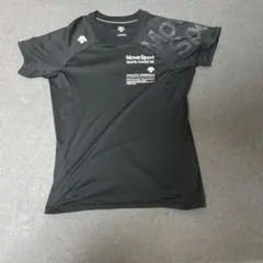 DESCENTE Move Sport Tシャツ ブラック