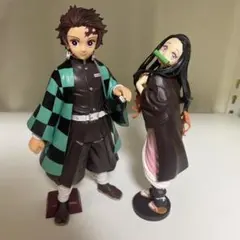 竈門炭治郎と禰豆子 フィギュアセット　鬼滅の刃