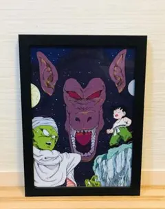 MC❽ドラゴンボール 一番くじ イラスト 【新品額付】孫悟飯＆ピッコロ