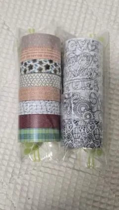 限定!!残り②海外マステ他♡まとめ売り～Aセット ETS手帳 Mayaグリーン、18ヶ月後の経年変化です。それなりに