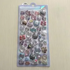 ボンボンドロップシール　海の生き物