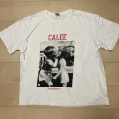 CALEE 写真プリント Tシャツ 42-43