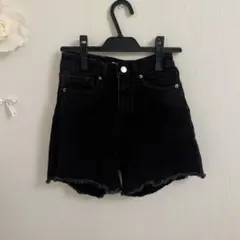H＆M エイチアンドエム 黒 デニムパンツ 34