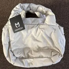 新品未使用★MAMISSA ライトグレー トートバッグ