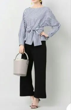 Spick&Span スピックアンドスパン ストライプ シャツ ブラウス