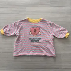 WANPAKU HOUSE ストライプ トレーナー 90
