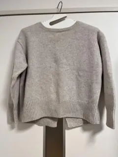 URBAN RESEARCH ROSSO エクストラファインバックスリットニット