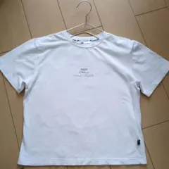 courrèges クレージュ フロントロゴ Tシャツ ホワイト Sサイズのサムネイル