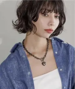 【PAGEBOY】ハートマンテルネックレスのサムネイル