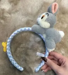 うさぎのぬいぐるみ付きカチューシャ