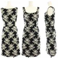 KEITA MARUYAMA 花柄ノースリーブミニワンピース