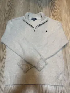 ポロラルフローレン　ニット　セーター　ハーフジップアップセーター　150