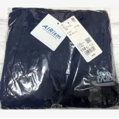 【ユニクロ】KIDS エアリズムコットングラフィックTシャツ（半袖）110cm紺