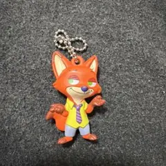 ディズニー　ズートピア ぺたんこマスコット　ニック・ワイルド