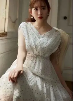 限定値下げ 新品 bibiy B. COSMOS DRESS コスモスドレス - メルカリ