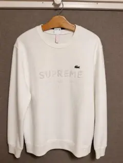Supreme LACOSTE L!VE スウェット ホワイトのサムネイル