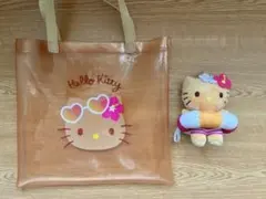 Hello Kitty バッグとマスコット　2個セット