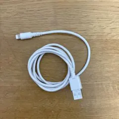 iPhone ホワイト Lightningケーブル 1メートル