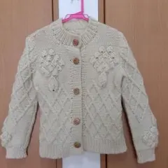 手編みニット ファッション