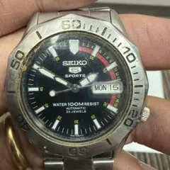 と*し様 SEIKO 5 SPORTS 自動巻き 腕時計 100m防水