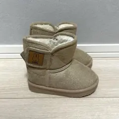 ミッフィー ベビームートンブーツ 13.0cm ベージュ