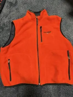 USA製 90s POLO SPORT フリース&ナイロン リバーシブルベスト