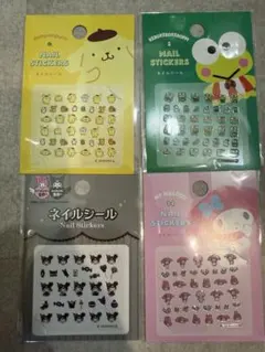 ネイルシール 4セット サンリオキャラクターデザイン