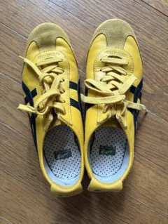 オニツカタイガー メキシコ66 イエロー スニーカー