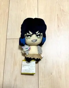 新品 タグ付き 鬼滅の刃 ぬいぐるみ 嘴平伊之助
