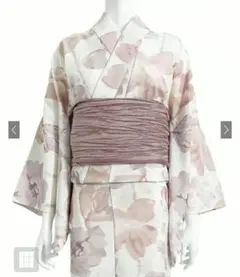 新品　グレイルGRL ぼかし花柄浴衣　 豪華5点セット 新品 グレイルGRL ぼかし花柄浴衣 豪華5点セット - メルカリ